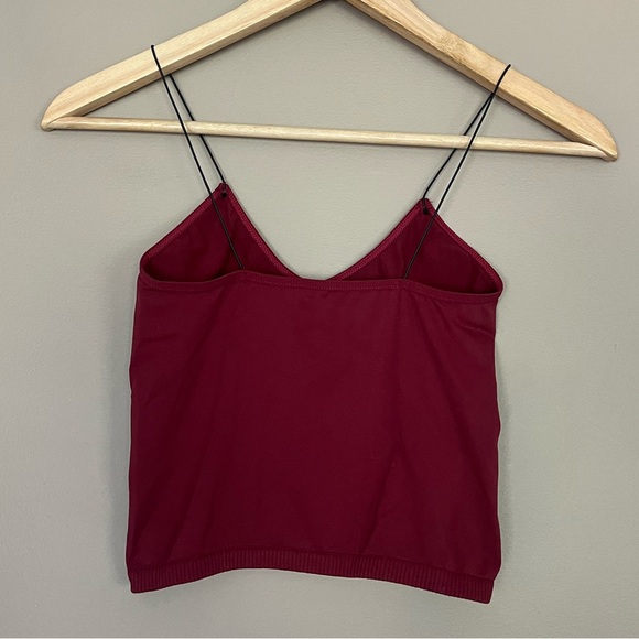 {Free People Intimately} Skinny Strap Seamless Brami Cropped Cami - Womens XS/S - Picture 4 of 7